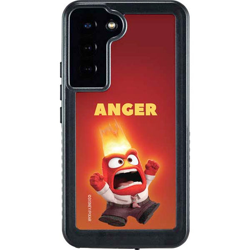 Disney Inside Out Anger Portrait Galaxy S24 Plus Waterproof Case